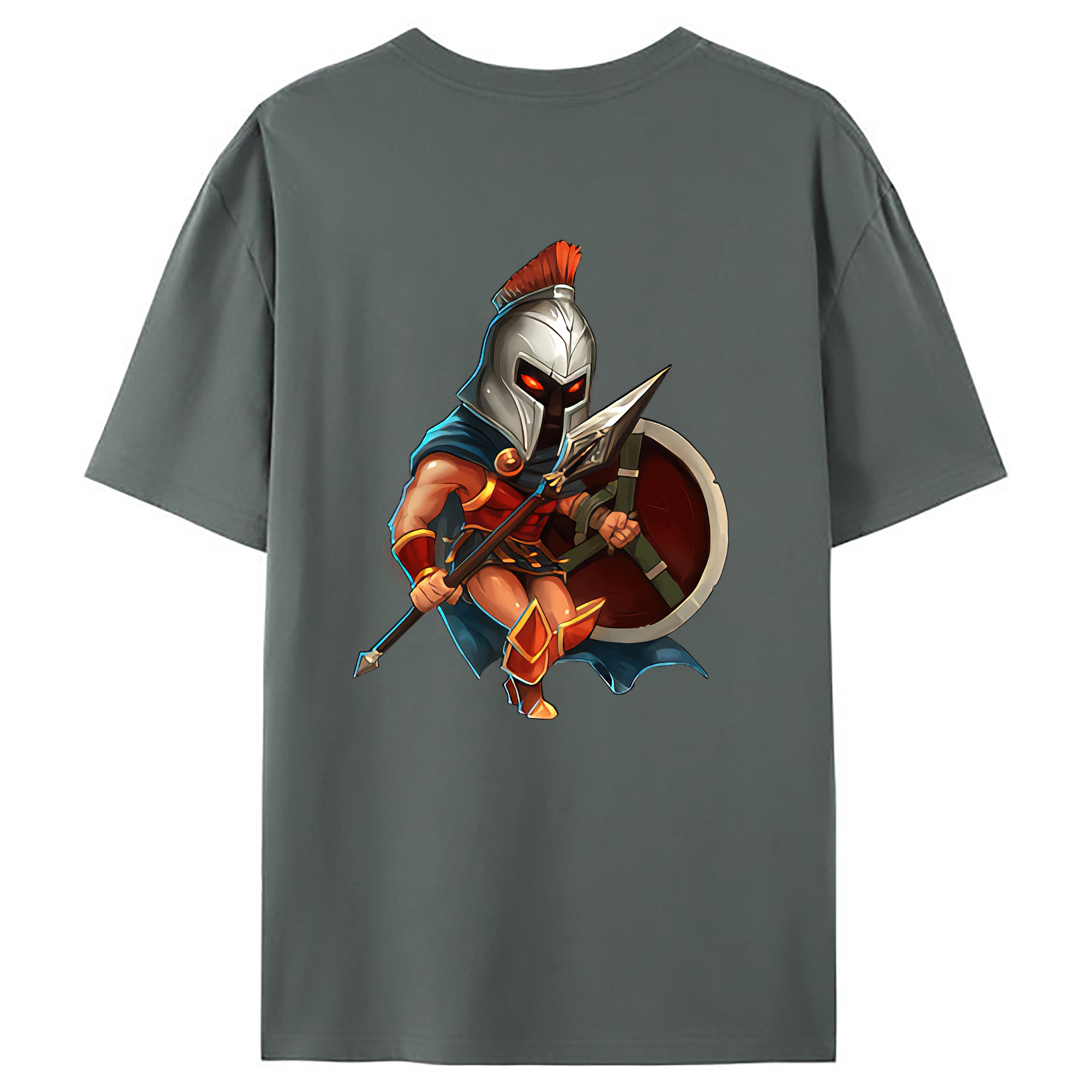 （画像用） リーグ・オブ・レジェンド League of Legends LOL 綿100％ メンズ半袖Tシャツ（バックプリント） 通気性